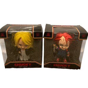 Childs Play Chucky & Tiffany Vinyl Figure New in Box